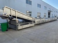 Complete gedroogde groenteverwerkingslijn prijs industriële hetelucht droger voor fruit- en groentechips