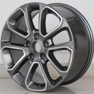 Mingyue 4X4 Off Road 18X8J 5X127 Llanta de rueda de coche de pasajero de plato profundo negro <span class=keywords><strong>para</strong></span> <span class=keywords><strong>Jeep</strong></span> Wrangler Trackhawk Summit Grand Cherokee - Product Image 2