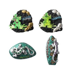 Imanes Nevera 3D Con Arena <span class=keywords><strong>Volcanica</strong></span> De Lanzarote Y Cactus Souvenir Turistico Resina ECO Para Tenerife - Product Image 5