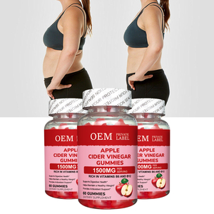 Gommes OEM au vinaigre de cidre avec vitamines B6 et <span class=keywords><strong>B12</strong></span> Soutien à la santé digestive et gestion du poids - Product Image 3