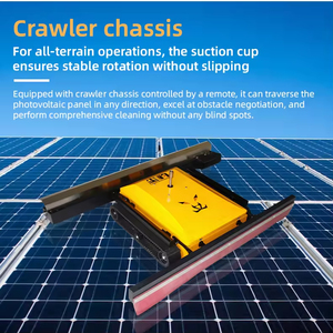 2025 Robots et brosses de nettoyage de panneaux solaires, équipement de nettoyage de panneaux solaires automatiques - Product Image 4