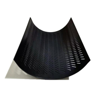 Plaques de tamisage en acier au carbone noir de type NF400 de haute qualité Zhuoli pour machine à décortiquer le riz, vente en gros d'usine