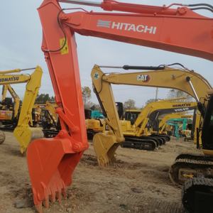 Excavadora HITACHI ZX120 usada operación flexible visión amplia un buen ayudante para el proyecto de trabajo en tierra - Product Image 2