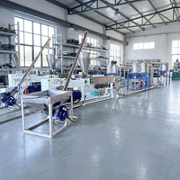 Ligne de production de granulateurs extrudeurs à rotation inverse sur mesure, directement de l'usine, pour la production de granulés de PVC, HDPE, LLDPE, EVA, PP