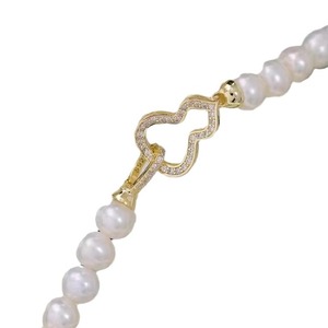 Hebilla de Plata Pura S925 para Manualidades, Cierre para Collar de Cadena de Suéter Estilo Calabaza, Chapado en Milímetros - Product Image 5