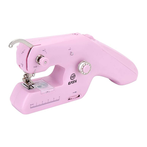 Máquina <span class=keywords><strong>de</strong></span> Coser Portátil Compacta <span class=keywords><strong>de</strong></span> Plástico, Máquina <span class=keywords><strong>de</strong></span> Coser Eléctrica Mini para el Hogar con Función <span class=keywords><strong>de</strong></span> Enrollado Integrada para Tela - Product Image 1