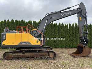 Excavatrice sur chenilles hydraulique d'occasion Volvo EC250 année 2020, modèle original Volvo EC250DL, haute qualité, très demandée - Product Image 4
