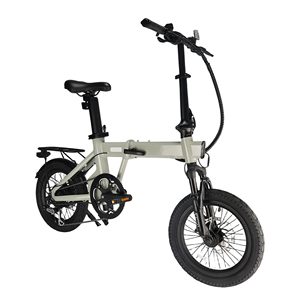 Vélo électrique pliable TopRideX 2026 16 pouces, cadre en alliage d'aluminium, batterie lithium, moyeu arrière, homologué pour le transport urbain multi-modus - Product Image 4