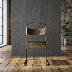 Industrial Modern Reclining Eco-Friendly Iron <b>Dining</b> <b>Chair</b> with Indian Design Farmhouse Style for Home Hotel Apartment Villa - Product Image 3