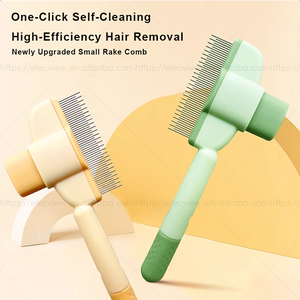 <span class=keywords><strong>Spazzola</strong></span> Professionale Ergonomica Elecpet <span class=keywords><strong>per</strong></span> Rimozione Peli di Animali Domestici, Pettine Massaggiante <span class=keywords><strong>per</strong></span> Cani e Gatti, <span class=keywords><strong>Spazzola</strong></span> <span class=keywords><strong>per</strong></span> <span class=keywords><strong>Sottopelo</strong></span> - Product Image 2