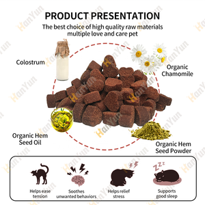 Hunde und Katzen ergänzen beruhigende Kauen für Katzen, ruhige Momente Katzen Angst Stress abbau-Bellen, Reise probleme - Product Image 2