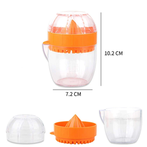 Exprimidor de Limones Zenidoo con Tapa, Exprimidor Manual Multifuncional de Plástico PP, Vaso Exprimidor de Naranjas, Exprimidor de Cítricos con Boquilla, Herramientas para Frutas - Product Image 2