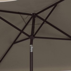 <span class=keywords><strong>Zimmerman</strong></span>-paraguas cuadrado para exteriores, sombrilla con protección UV, color Beige y blanco, 7 '6 ", 4 varillas - Product Image 4
