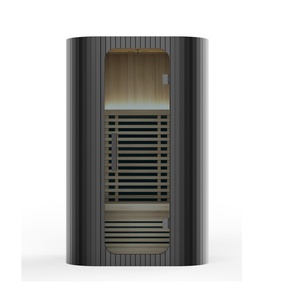 Moderne Verre Infrarood <span class=keywords><strong>Sauna</strong></span> Houten Hemlock Ceder Saunaruimte - Product Image 1