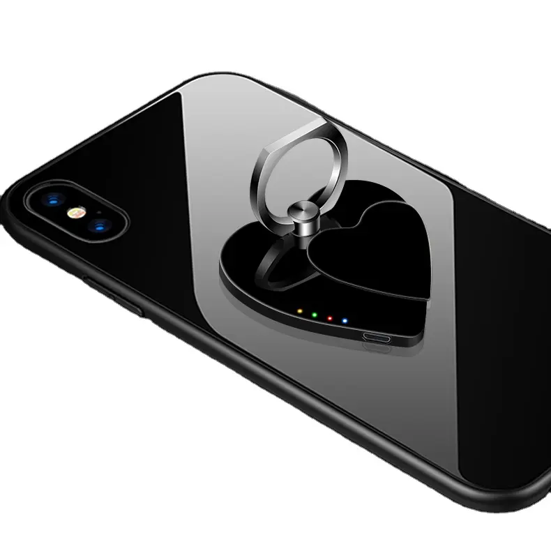 Debang New design Heart lighter Mobile Phone Holder Cigarette USB Lighter Rechargeable lighter