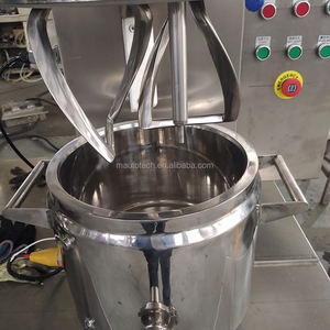 Malaxeur planétaire double équipé d'une pompe à vide pour les adhésifs avec commande PLC - Product Image 4