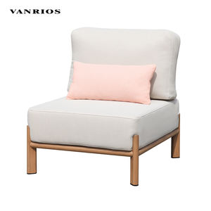 गर्म बिक्री वाणिज्यिक पैटियो सेशनल सोफा सेट एल्यूमीनियम कुशन सीट पीछे तीन सीटों गार्डन होटल फर्नीचर - Product Image 2