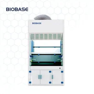 BIOBASE Chine Équipement de laboratoire avec système de contrôle à microprocesseur Capot de fumée en PP canalisé pour laboratoire