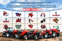 Livraison Gratuite Certifié Ce Tracteurs Tracteur d'Occasion 4wd 140hp 120hp 100hp à European Orchard Farm Garden Orchard Utilisation