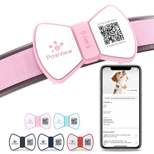 PawView, оптовая продажа, силиконовая бирка NFC, смарт-Код QR, бирка для домашних животных, индивидуальная бирка для собак - Product Image 1