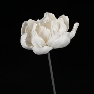 Yopin-2568 casa fragranza fiore di legno fatto a mano secca <span class=keywords><strong>Sola</strong></span> legno peonia fiori - Product Image 4