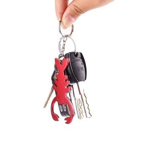 Porte-clés décapsuleur en métal personnalisé, forme découpée sur mesure, cadeau artisanal, vente en gros à bas prix - Product Image 1