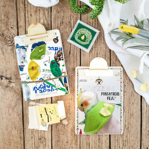 Collier de protection anti-morsure et anti-picorage pour perroquet à col, peau de tigre, phénix noir, Elizabeth Bird Supplies - Product Image 3