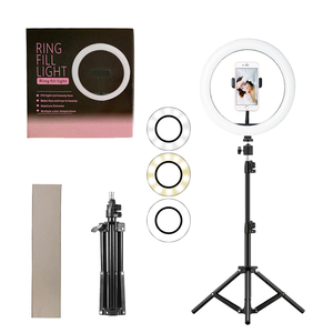 Offre Spéciale personnalisé bi couleur 10 pouces photographie lumière droite selfie tiktok vidéo en direct lumière de remplissage led annulaire - Product Image 2