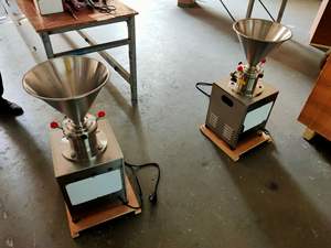 Entrega <span class=keywords><strong>a</strong></span> tu puerta Máquina para hacer mantequilla de cacahuete, sésamo, almendro, acero inoxidable, HJ-MJC-60 - Product Image 4