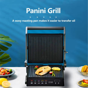 Itop — petits appareils de cuisine coréens, <span class=keywords><strong>appareil</strong></span> domestique électrique pour kebab, grill de contact, en acier inoxydable brossé, pour l'intérieur, turque et coréenne - Product Image 4