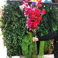 EG-G878 Vente en gros Décoration d'intérieur Fleurs de prune triangulaires en soie Bougainvilliers artificiels Fête des mères Noël Halloween Nouvel An