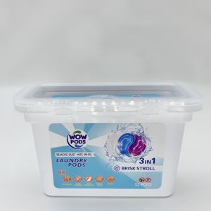 Cápsulas de lavado de fábrica OEM ODM, cápsulas de lavado, detergente líquido 3 en 1 a granel, lavandería en barriles - Product Image 1