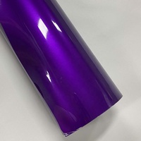 AURORAL CANDY Violet Voiture Wrap Vinyle Film DIY Décalque Autocollant Auto-Adhésif Faible Adhésif Colle Air Sans Bulle Étanche