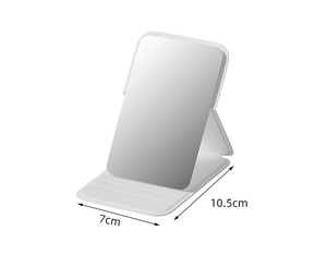 Nhà Sản Xuất OEM Tùy Chỉnh <span class=keywords><strong>Mini</strong></span> Xách Tay Pocket Gương Mềm Có Thể Gập Lại Cầm Tay Nhỏ Gọn Vanity PU Khung Trang Điểm Gương Cho Đi Du Lịch - Product Image 3