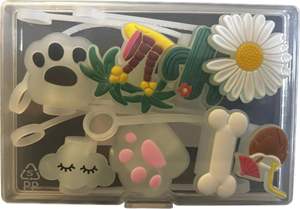 Cubierta Luminosa Personalizada para Pajitas de Vasos Stanley de 30 y 40 oz, Brilla en la Oscuridad, Lindos Protectores de Silicona para Pajitas - Product Image 6