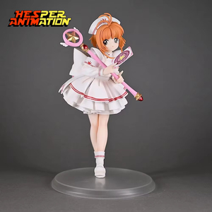HESPER Venta al por Mayor, Figura de Acción de PVC de 22CM, Modelo de la Estatua de <span class=keywords><strong>Sakura</strong></span> de <span class=keywords><strong>Card</strong></span> <span class=keywords><strong>Captor</strong></span> <span class=keywords><strong>Sakura</strong></span> - Product Image 1