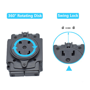 Bán Buôn Phổ 360 Độ Xoay Kính Chắn Gió Xe Điện Thoại Di Động Chủ Cho Phổ Xe Bảng Điều Khiển Chủ - Product Image 4