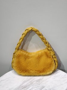 סתיו וחורף אופנה חדשה קטיפה תיק כתף מזדמנת חמוד תיק ילדת מזדמן - Product Image 5