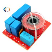 Tweeter professionnel de diviseur de fréquence de haut-parleur croisé de basse d'aigu passif de 2 voies utilisé pour le D-222 WEAH de woofer de 60W 6 pouces