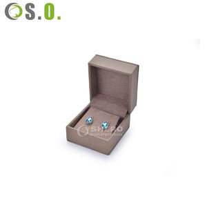 Juego de Cajas de Joyería de Piel Sintética con Logotipo, para Collares y Anillos, Venta al por Mayor - Product Image 3