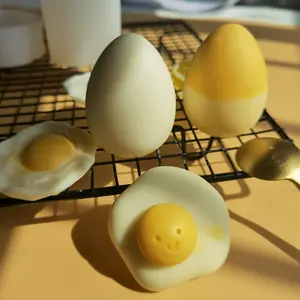 Формы для воска в форме яйца «сделай сам», силиконовая форма для свечей пищевого класса, силиконовые 3d формы в форме яйца для свечей, формы для свечей