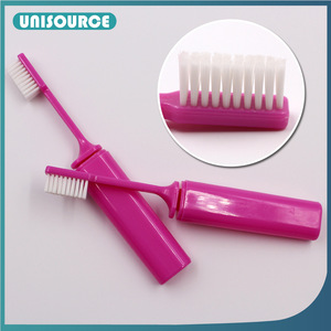 Brosse à dents de voyage pliable à poils souples, 15.7Cm, compacte et portable pour adultes, brosse à dents manuelle avec étui - Product Image 4