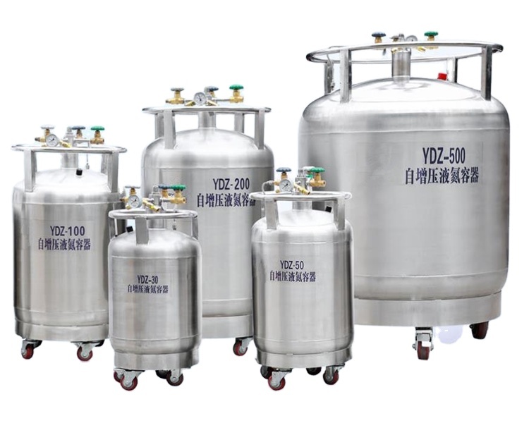 100L YDZ-100 cryocan с жидким азотом баллоны под давлением с жидким азотом для ресторана