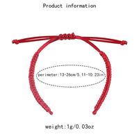 Bricolage Cordes tissées à la main Noeud de corde à la main Cordon tressé coloré semi-fini Bracelets réglables