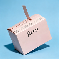 Caja de Embalaje de Café y Té Personalizada, Reciclable y Ecológica, con Material de Papel para Paquetes de Bebidas Instantáneas e Impresión de Marca