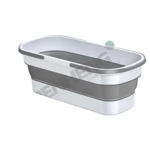 Seau de lavage de voiture pliable seau à eau pliable seau de bain pour animaux de compagnie serpillière