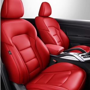 <span class=keywords><strong>Fundas</strong></span> de Asiento de Coche de Cuero de Lujo para Todas las Estaciones, Ajuste Personalizado, 5 Plazas, para <span class=keywords><strong>VW</strong></span> Golf Caddy B8 Transporter <span class=keywords><strong>T5</strong></span> Polo - Product Image 3