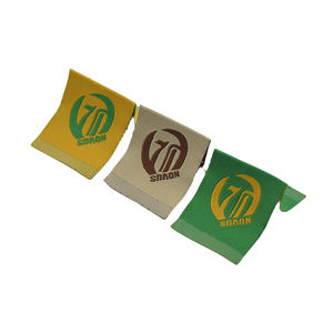 20 años de experiencia tejiendo para personalizar etiquetas tejidas de ropa de Damasco de alta densidad privadas - Product Image 4