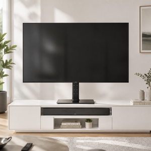 DS303L Moderner Metall-Wohnzimmermöbel VESA 600x400 Tischplatte Wandhalterung <span class=keywords><strong>TV</strong></span>-Ständer für 32-35 Zoll Fernseher - Product Image 6