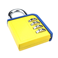 Grand cadenas à combinaison à 4 chiffres en alliage de zinc haute sécurité anti-coupure Kamal HB05 pour bagages, vestiaires de gym, armoires, clôtures et entrepôts